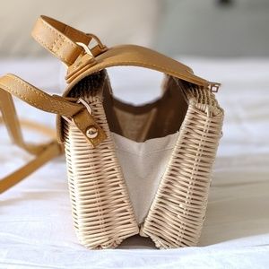ZARA straw bag